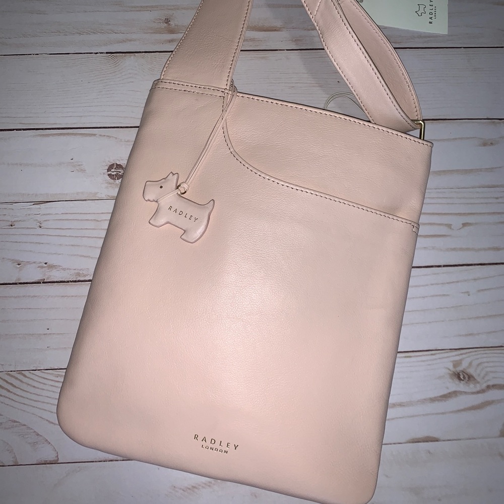 Radley London Pale Blush Pink Leather Crossbody